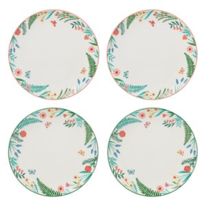 First Blooms Accent Plates - Set of 4